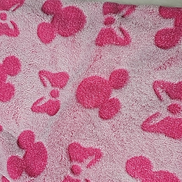 Disney Mickey & Minnie Mouse Pink Sleepwear Sweatpants Size Large - Picture 2 of 3